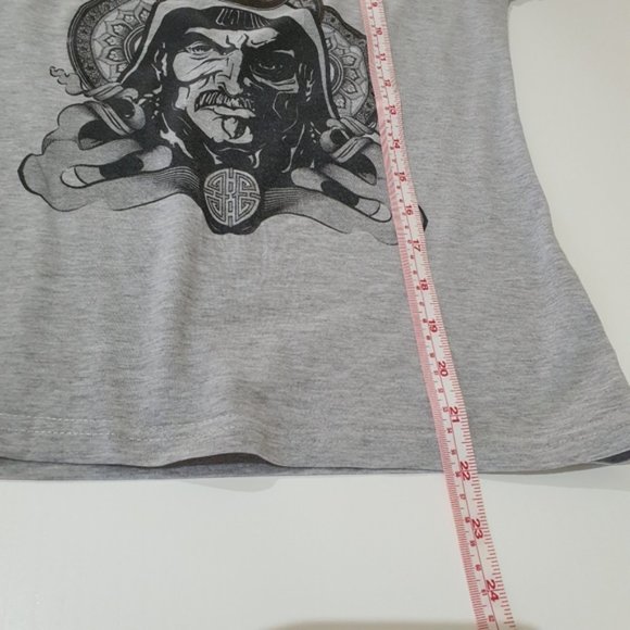 USA Print Graphic Grey T-shirt Size S - Picture 13 of 14